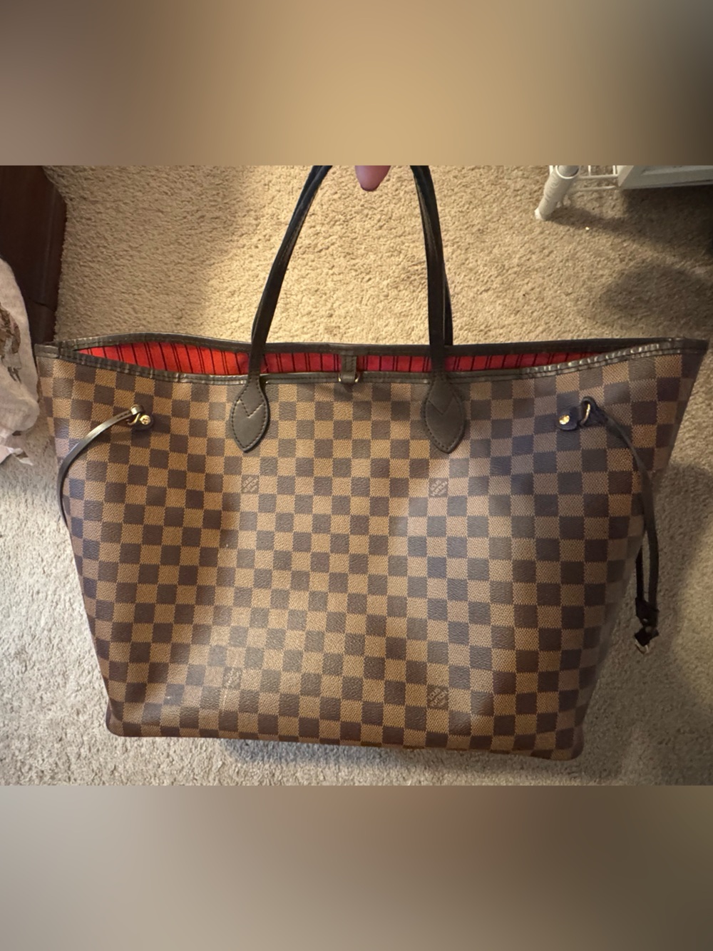 Louis Vuitton Neverfull GM tote - Authentic - w/o pouch